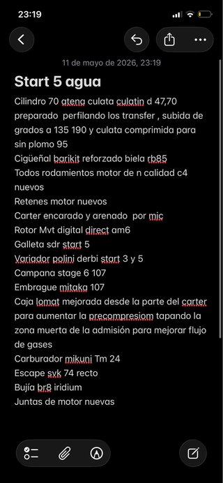 Motor Derbi Variant Agua