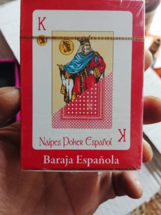 Baraja de cartas Naipes Poker Español
