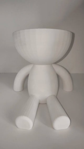 Soporte Alexa Echo Dot Muñeco 3D - Hombrecito Deco