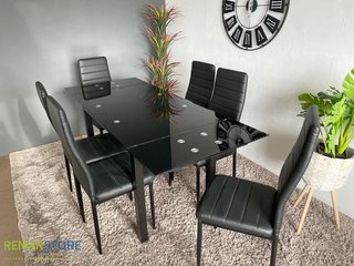 Comedor nuevo con mesa estendible y 6 sillas