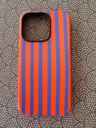 Cover iPhone 14 Pro Nero e Righe
