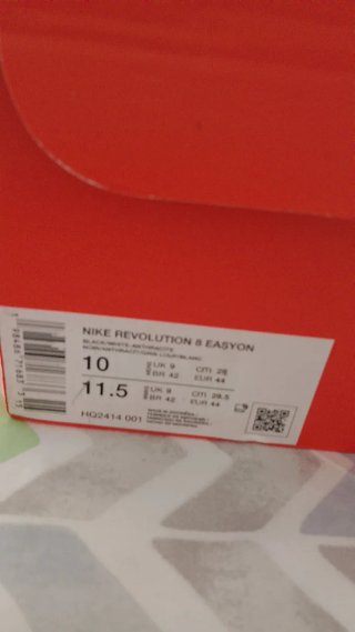 Nike Revolution 8 erayson Negro/Blanco