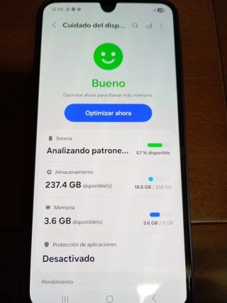 Samsung Galaxy negro a26  256GB