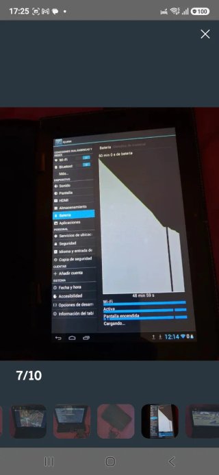 Tablet 10.1 con funda y cargador