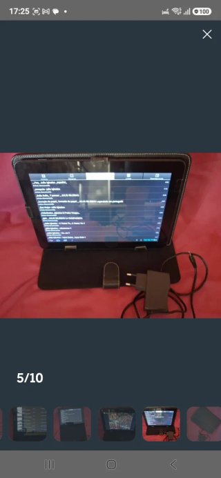 Tablet 10.1 con funda y cargador