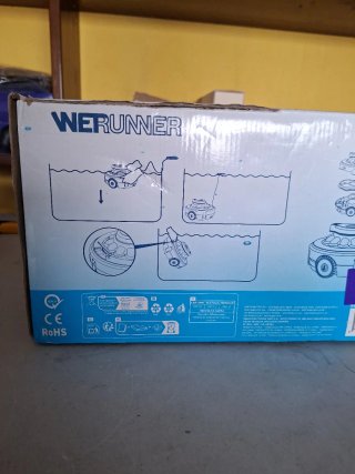 Robot Limpiafondos Gre WERUNNER Batería