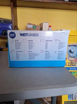 Robot Limpiafondos Gre WERUNNER Batería