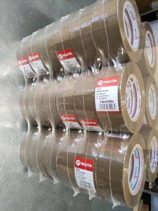 CAJA CINTA PRECINTO MARRON 48X200mts 36UNDS