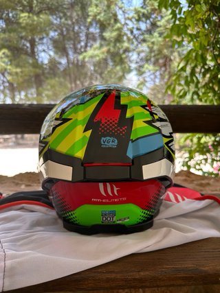 Casco Moto MT Thunder 4 SV Drax B7 (Talla L)