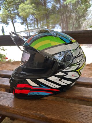 Casco Moto MT Thunder 4 SV Drax B7 (Talla L)