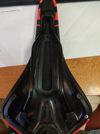 Sillín Prólogo MTB Negro y Rojo