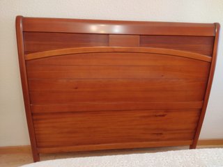 Cabecero de madera maciza