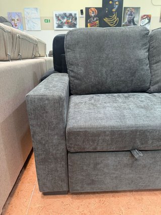 Sofa Cama Chaise 234cm con Arcon
