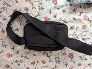 Borsa a spalla nera Oysho