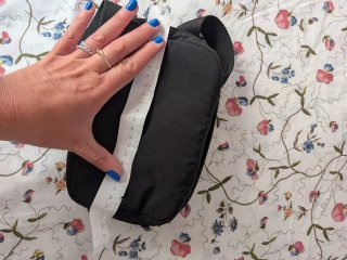Borsa a spalla nera Oysho