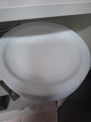 Platos Arcopal Blancos Porcelana
