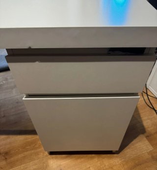 Mesa Escritorio Ikea Malm Blanca