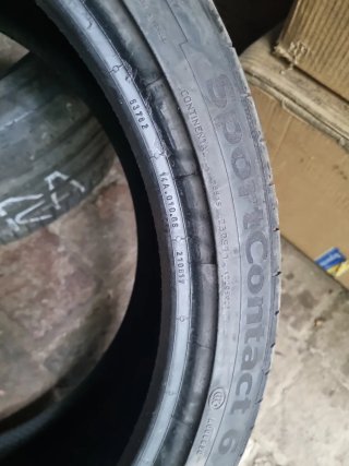 Neumáticos ocasion 245 35r19 93y continental 6