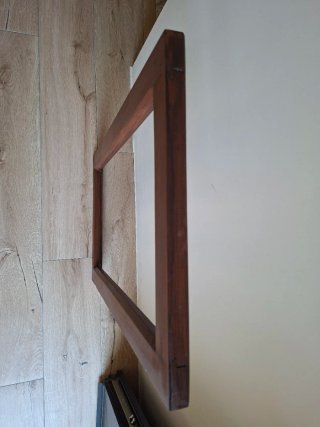 Ventana de madera maciza restaurado