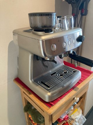 Máquina Espresso Breville Plata