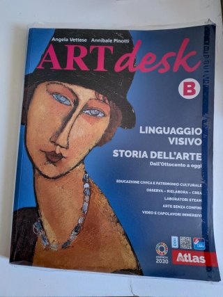 Set libri di Arte 1-2-3 media "Art Desk"