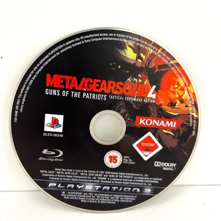 Metal Gear Solid 4 PS3 gioco PlayStation 3 pal eur
