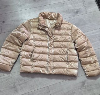 Chaqueta Zara acolchada dorada
