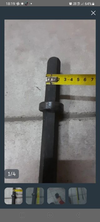 Punteruolo per martello pneumatico
