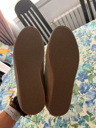 Zapatos Pull&Bear ante verde oliva