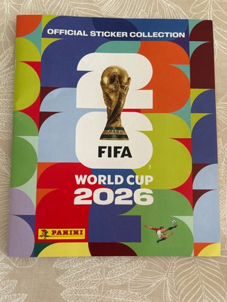 Álbum Oficial Colección Stickers Mundial FIFA 2026