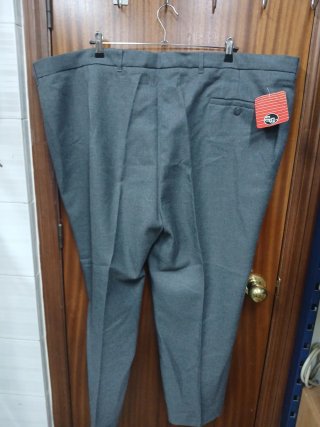 Pantalón hombre talla 68 gris