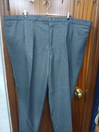 Pantalón hombre talla 68 gris