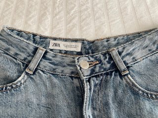 Falda vaquera Zara azul