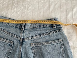 Falda vaquera Zara azul
