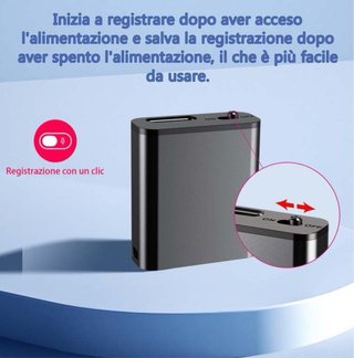 Mini registratore vocale magnetico