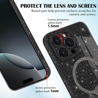 Custodia Magsafe Cover iPhone 16 Pro Max Nera