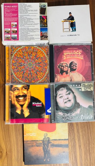 Lote 7 CDs World Music Originales
