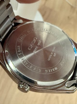 Reloj Casio MTP-1302PD Verde y Plateado