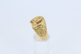 Anillo Herradura Caballo Oro 18K.Ref:043-03-00201