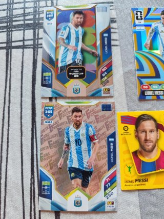 Cromos Messi Adrenalyn FIFA 365