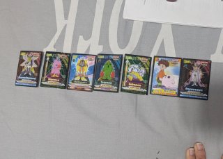 Lote Tazos y Cartas Digimon Años 2000