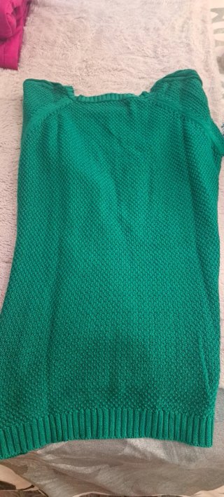Jersey verde trenzado