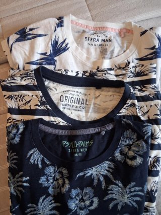 Pack 3 Camisetas Sfera Estampadas Talla S