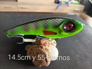 Señuelos pesca Spinning grandes depredadores