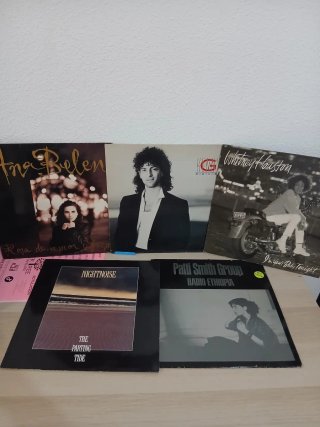 Lote Vinilos Pop Rock Ana Belén, Whitney Houston