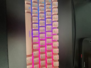Motospeed CK62 Teclado Mecánico Rosa RGB
