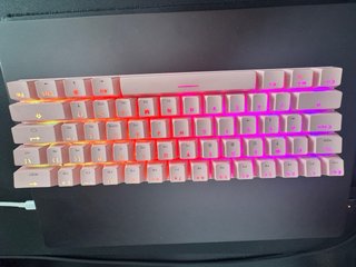 Motospeed CK62 Teclado Mecánico Rosa RGB