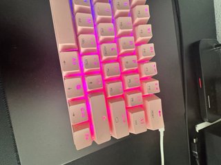 Motospeed CK62 Teclado Mecánico Rosa RGB