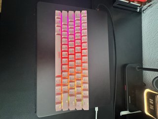 Motospeed CK62 Teclado Mecánico Rosa RGB