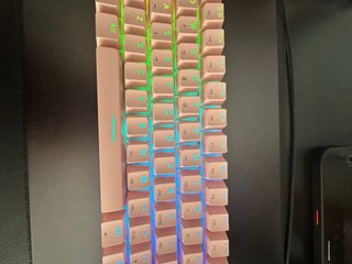 Motospeed CK62 Teclado Mecánico Rosa RGB